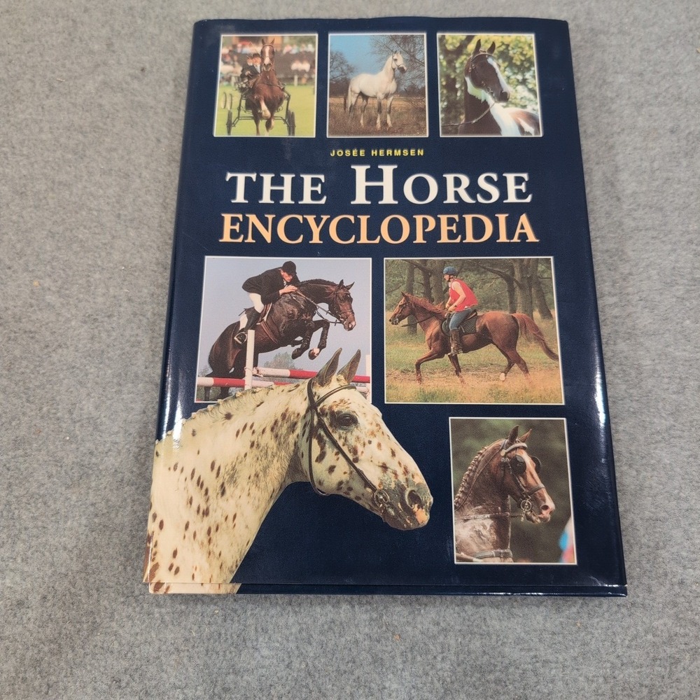 The Horse Encyclopedia Josee Hermsen Firefly Books Hardcover 2001 Equestrian - Picture 1 of 2